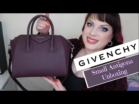 Givenchy Small Antigona in Plum | Unboxing & Review
