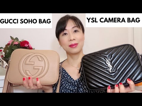 ysl lou camera bag vs gucci disco bag