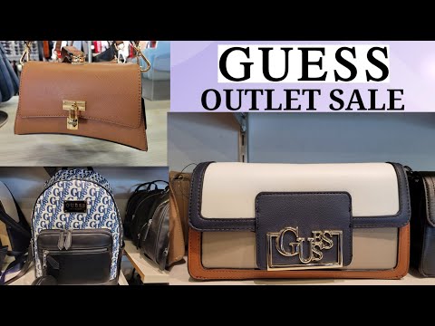 GUESS BAGS OUTLET SALE ~ GUESS HANDBAGS AND WALLETS COLLECTION ~ GUESS OUTLET NEW FINDS