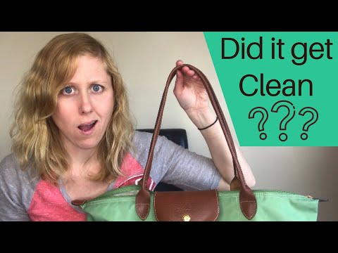 how to clean longchamp