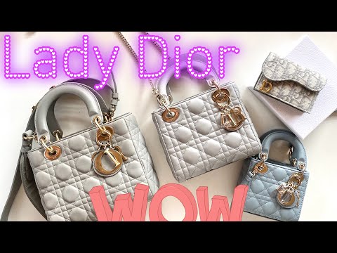 LADY DIOR MINI vs. SMALL MOD SHOTS⭐SS2020 COLLECTION LADY D-LITE