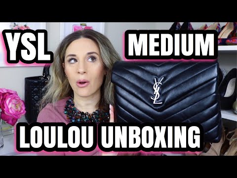 YSL MEDIUM COLLEGE BAG  UNBOXING/REVIEW 