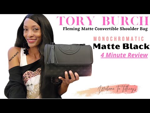 Tory Burch Bag Unboxing  T- Monogram Coated Canvas Tote Bag